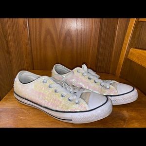 mermaid sequin converse